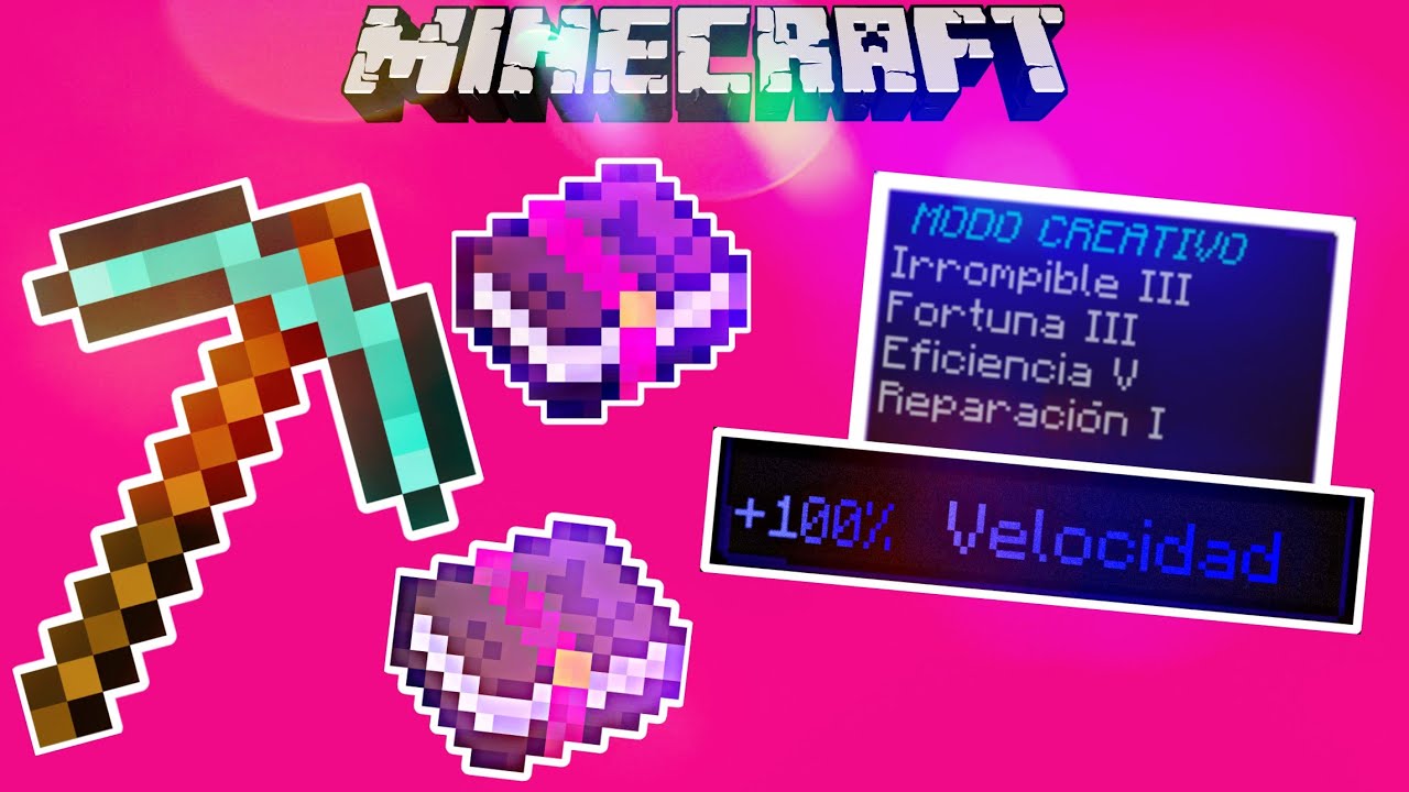 cantidad de ventas Corresponsal Distribuir 📖🔥GUIA DE ENCANTAMIENTOS PARA EL PICO(LOS MEJORES)MINECRAFT - YouTube