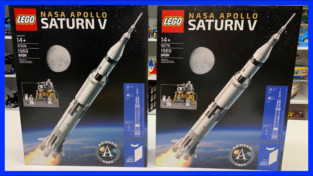 Saturn V 21309 vs 92176 Box Comparison plus Super Awesome Haul Hungary! -