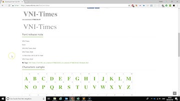 Cách sửa lỗi font chữ trong file Excel và các tài liệu khác