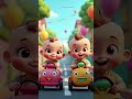 Cute Babies Car Riding in City 🥰😍 #shorts #baby