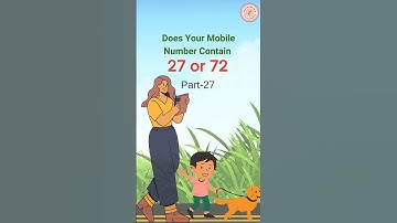 Do you have 27 or 72 in your mobile number? #shorts #ytshorts #trending #trendingshorts #shortvideo