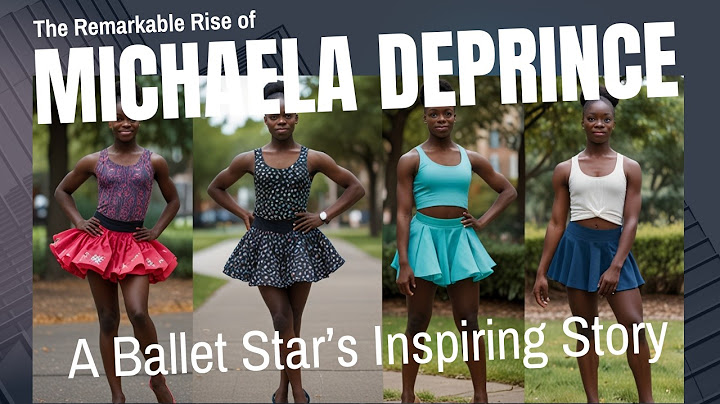 BIOGRAPHY OF ”Michaela DePrince: From Orphan to World-Famous Ballerina | Inspiring Story of Hope"