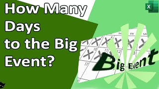 Countdown how many days until the big event?