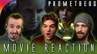 PROMETHEUS (2012) MOVIE REACTION!! - First Time Watching!