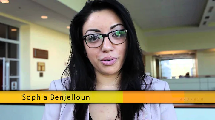 Sophia Benjelloun 25 Under 25 2014