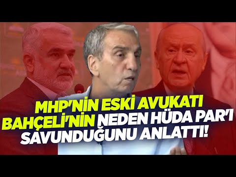 MHP'nin Eski Avukatı Devlet Bahçeli'nin Neden HÜDA PAR'ı Savunduğunu Anlattı! | KRT Haber