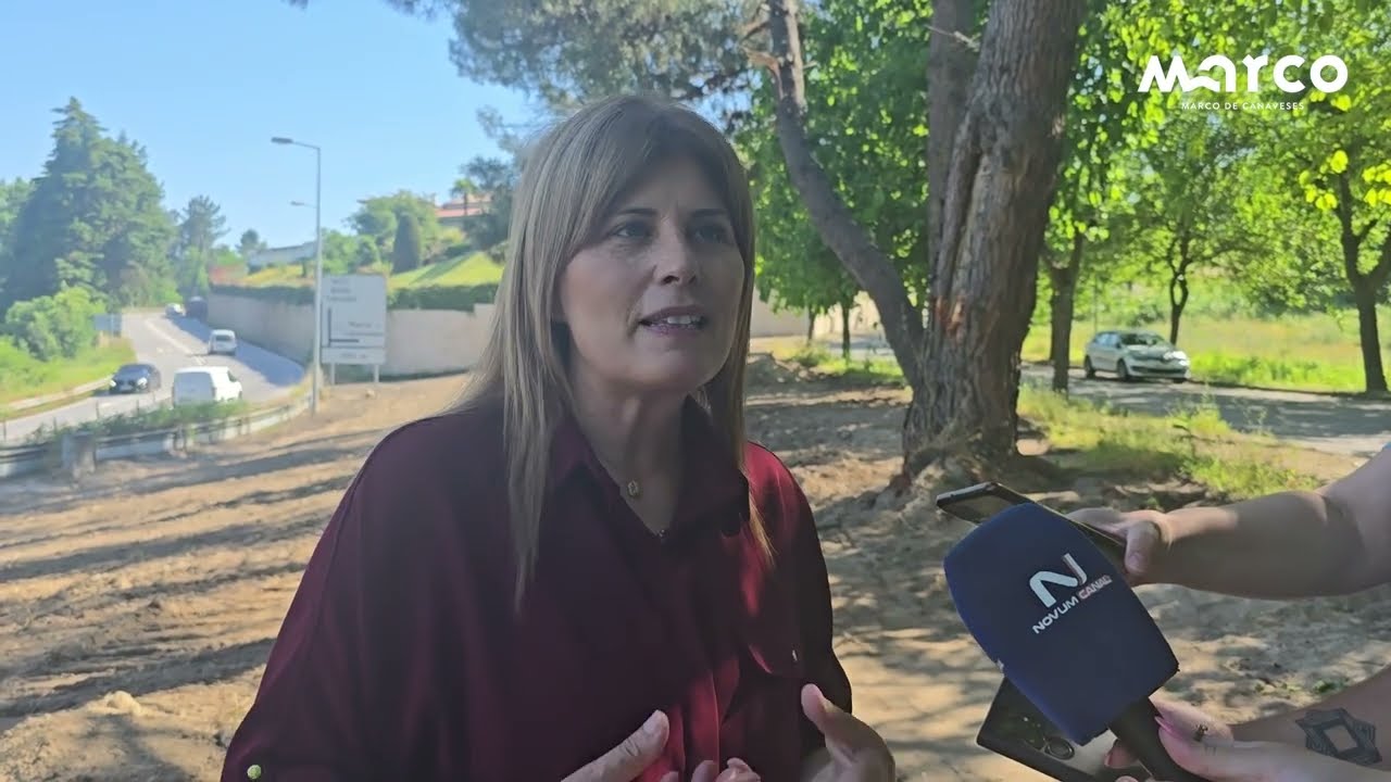 Requalificação da entrada na cidade do Marco