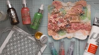 Tonic Memory Book Art Journal - Front Cover :D