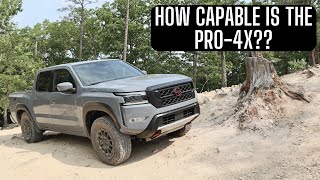 2023 Nissan Frontier PRO 4X Hits the TRAILS!