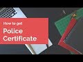 Документы для иммиграции: справка о несудимости police certificate