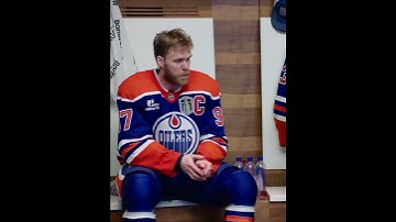 "You F*cked Up" Connor McDavid DISSES Equipment Manager😭😭 #mcdavid #oilers #nhlplayoffs