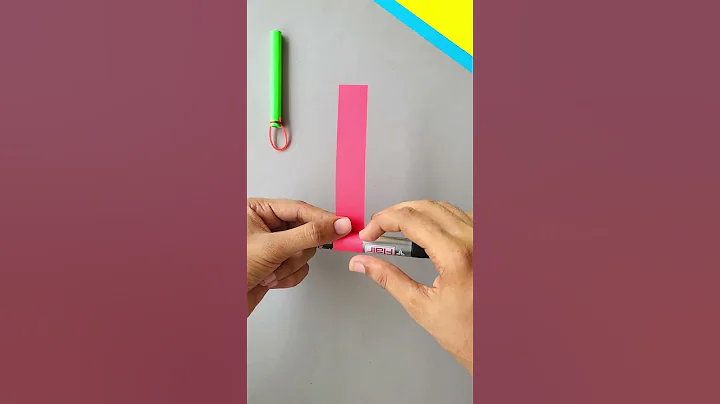 Easiest toothpick launcher , how to make paper gun , balloon popper