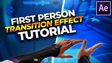 Eerste-persoonsmasker OVERGANGSEFFECT voor Valorant Montages/Bewerkingen! After Effects Rotobrush...