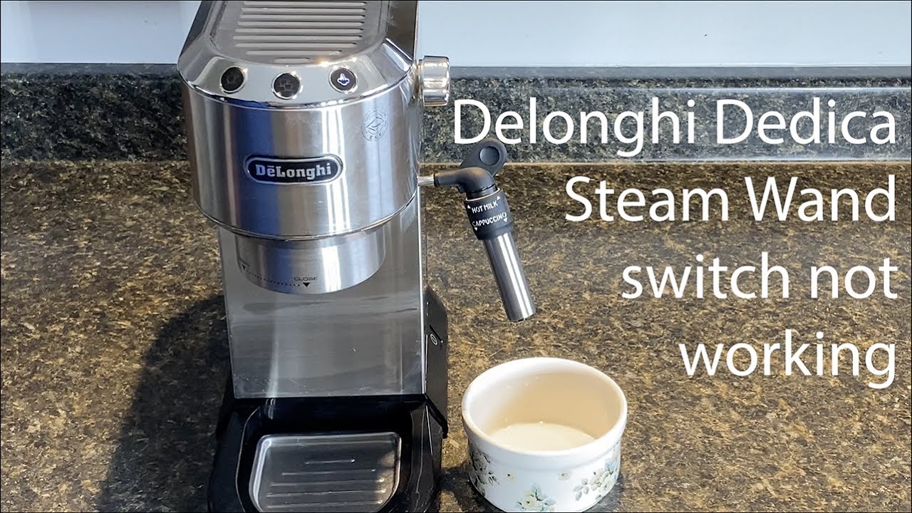 Steam Wand Compatible with Delonghi EC680/EC685 Coffee Machine, Upgraded  Milk Steamer Wand with Additional 3 Hole Tip Steam Nozzle