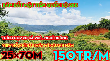 Bán Đất View Sông Hồ Quảng Khê Đăk Nông,Mặt Tiền Quốc Lộ 28B,Thích Hợp Kinh Doanh,Giá 150TR/M