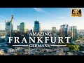 (4K UltraHD) Frankfurt Skyline - Explore Modern City of {Germany} | New Frankfurt Tour by Drone HD