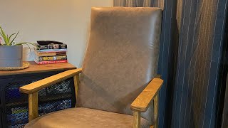 Реставрация советского кресла 🪑 своими руками 🙌🏽