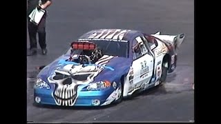 1/4 Mile Pro Mods 2004 IHRA Rockingham NC Spring Nationals Drag Racing Action Part 3 of 8