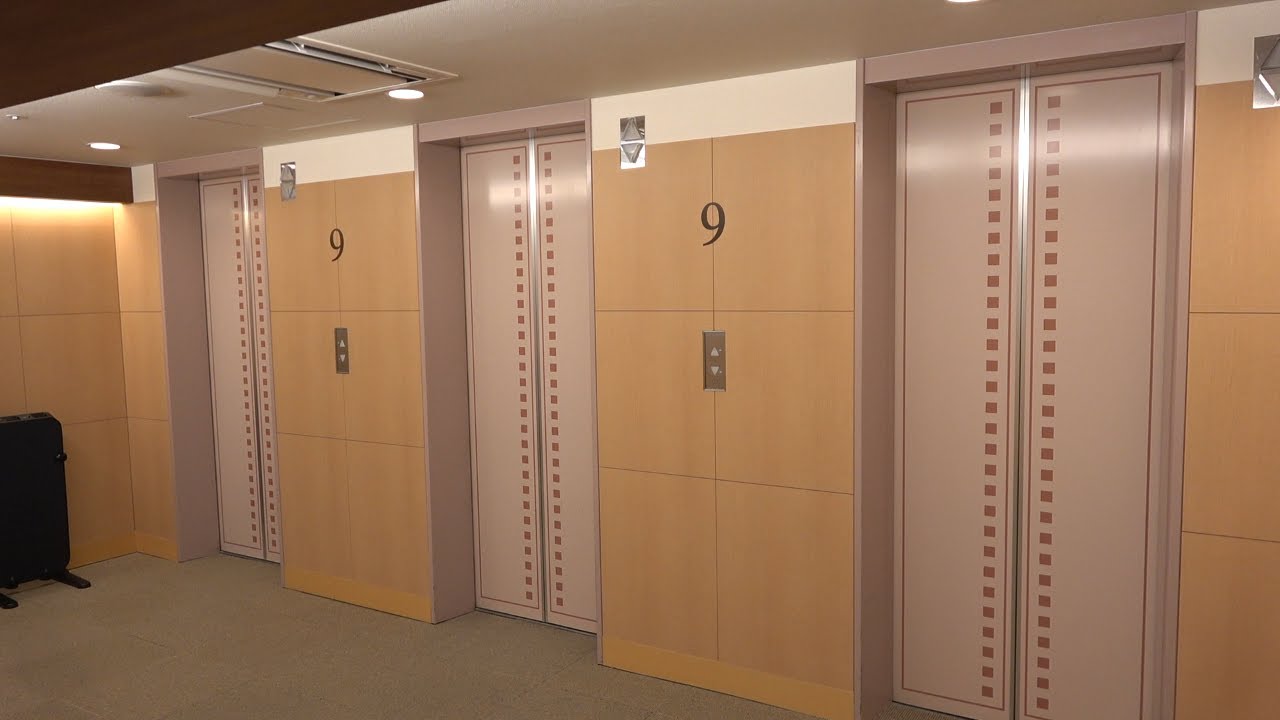 ホテルメルディア秋田（旧イーホテル秋田）（東芝エレメイトセレブラムVF？）エレベーター