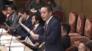 麻生大臣が絶賛！？ＮＨＫから国民を守る党　浜田聡　国会初質疑