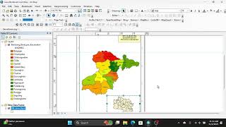 Cara cepat membuan Inset Peta. Easy way to make Inset on Map.