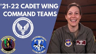 Detachment 805 Cadet Wing Command Teams for '21-22