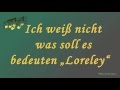 Peters Liederbox Ich Weiß Nicht Was Soll Es Bedeuten Loreley
