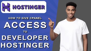 How to give cpanel access to developer hostinger (2024)