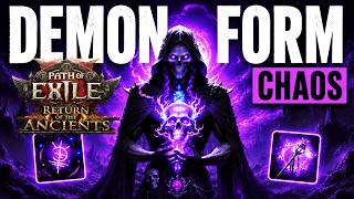 NEW S-TIER CHAOS DEMON FORM INFERNALIST BUILD IN POE2 0.5.5! POE 2 Demon Form Build 0.5.5