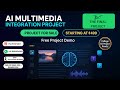AI Multimedia Integration Project | Embed Images in Text + Narration using Machine Learning