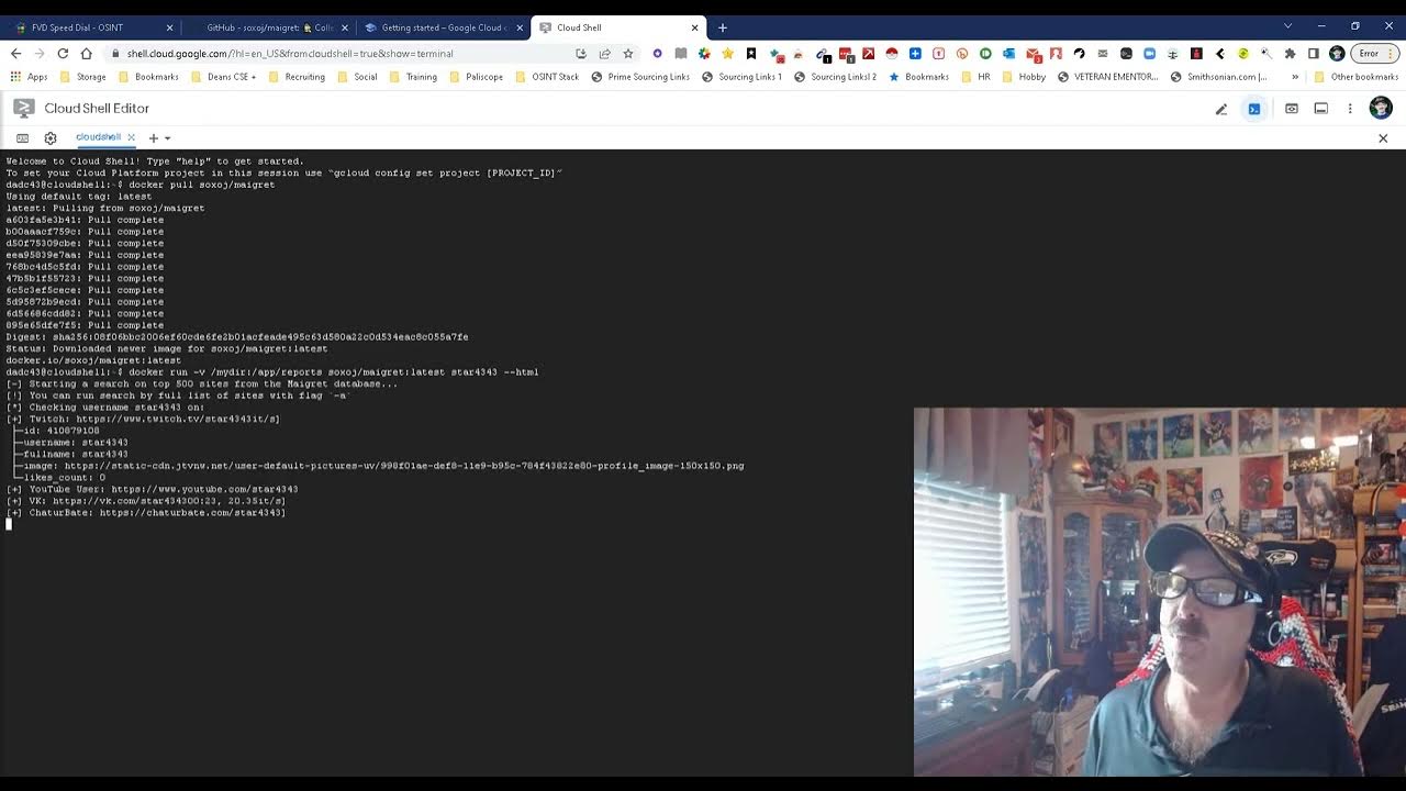 Maigret username search osint youtube