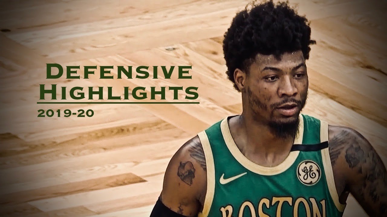 Marcus Smart Defensive Highlights  2019 20