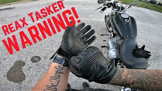 Reax Tasker Gloves from RevZilla-First Impressions and a warning!