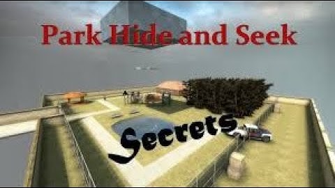 CS:GO Hide & Seek Park All Secrets, and Teleports