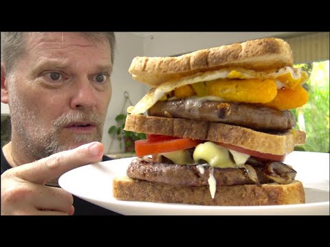 What I've Got in the Fridge Burger - Would You Eat This? - YouTube