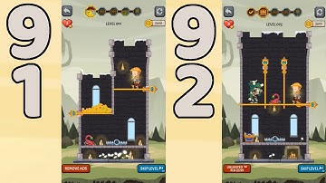 How to Loot - Pin Pull & Hero Rescue Level 91 & 92