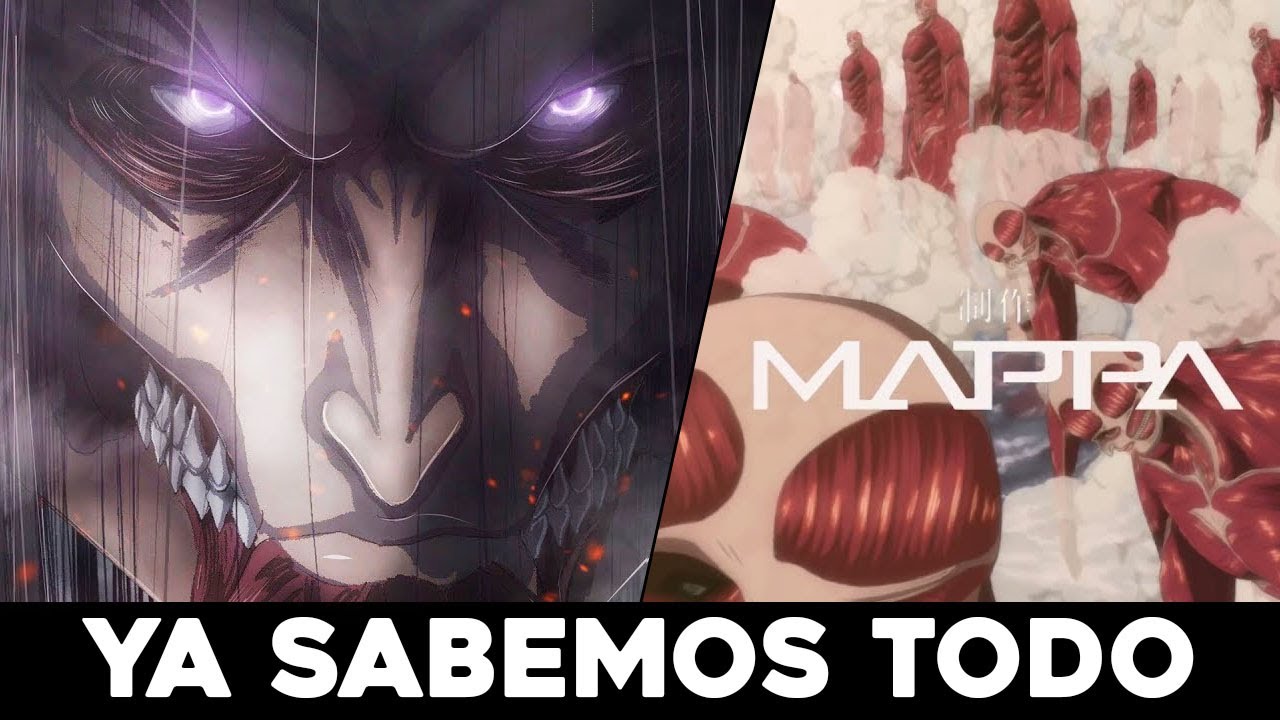 MAPPA NO ADAPTARA EL RETUMBAR NI EL FINAL EN 2022 | SHINGEKI TEMPORADA 4 PARTE 2 FILTRACION