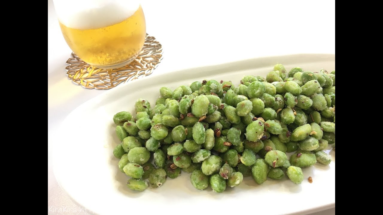 枝豆の花椒炒めの作り方 男子ごはんで紹介のおつまみ Youtube