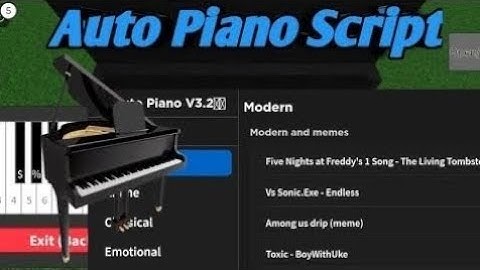 Auto Piano Script🎹 | Hydrogen - Fluxus - Delta - Arceus x - Codex Executor