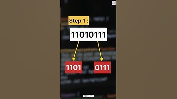 Binary ➡️ Hexadecimal conversion | #digitalelectronics #binary #trending #shorts #new #viral #tech