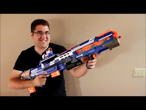 NERF N-Strike Elite Longshot CS-6 - YouTube