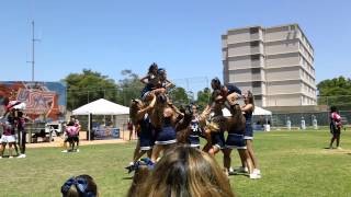CHEER JV Pyramid