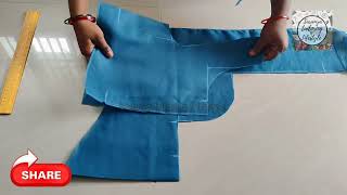 easy method lining blouse cutting in saranya tailoring n lifestyle  |simple method||  diy | screenshot 1