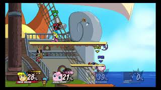 Super Smash Flash 2 Project B Dede Helga Vs Jigglypuff Vs Captain Falcon Vs Xp Sora