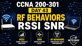 CCNA Day 43 RF Behaviors RSSI SNR Rssi Snr