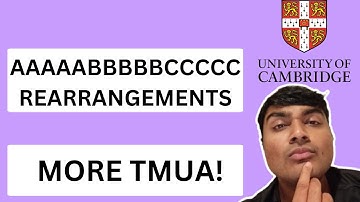Finished All The Cambridge TMUA Past Papers? Solve This Problem Next