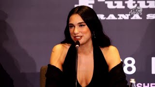 Emocionon Dua Lipa, flet për shqiptarët dhe planet e... | Zona Zero Top News