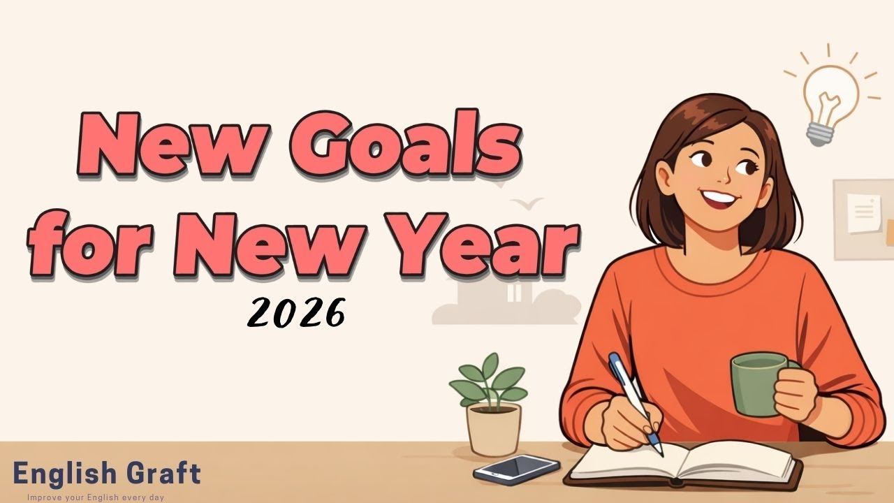 Easy English Podcast for Beginners | Improve Yourself This Year 2026 | Real-Life Conversation