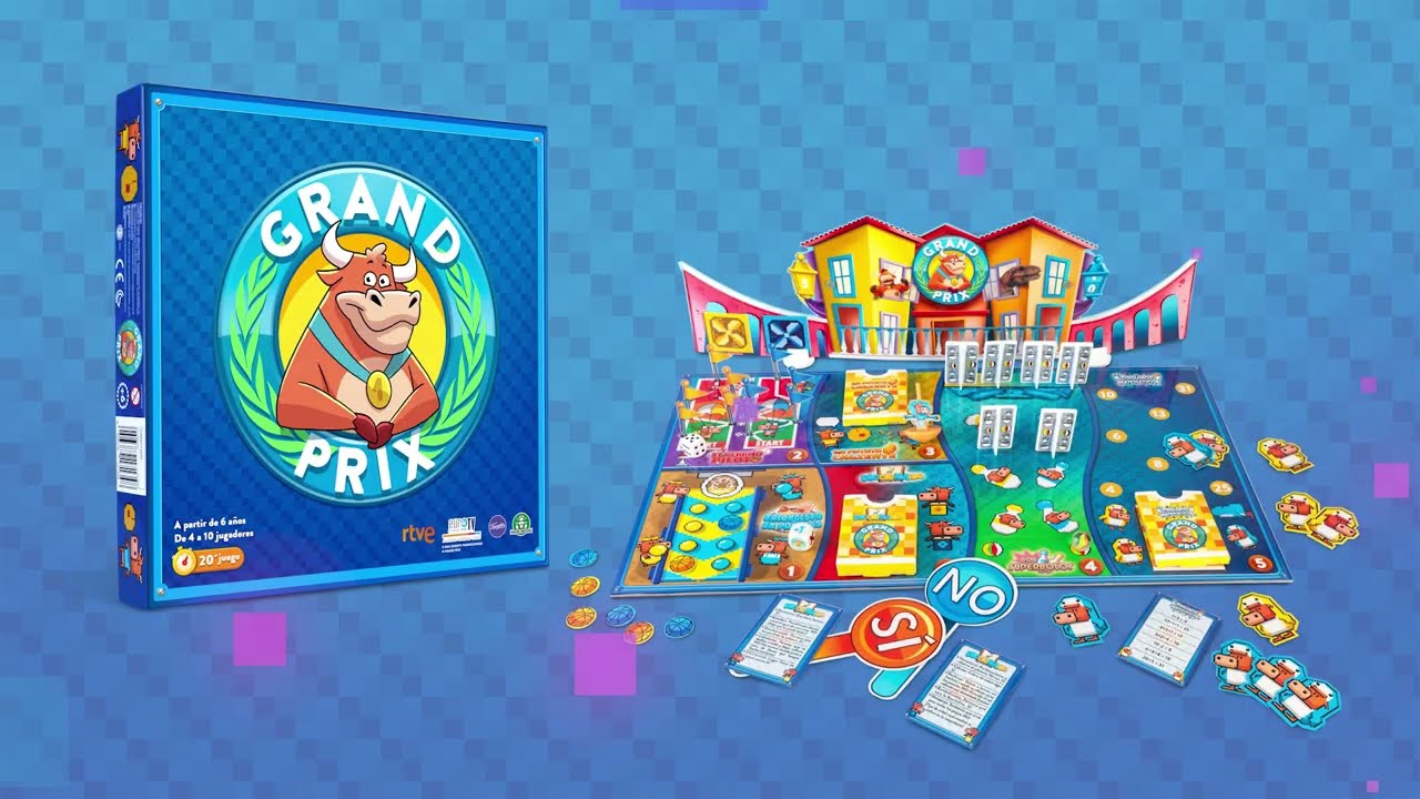 Grand Prix. El Juego de Mesa. Instrucciones.