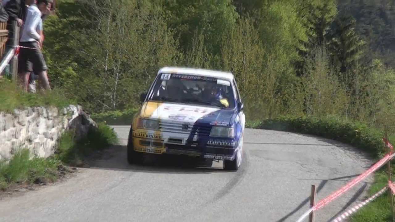 Rallye du  beaufortain 2013 ( le résumé )